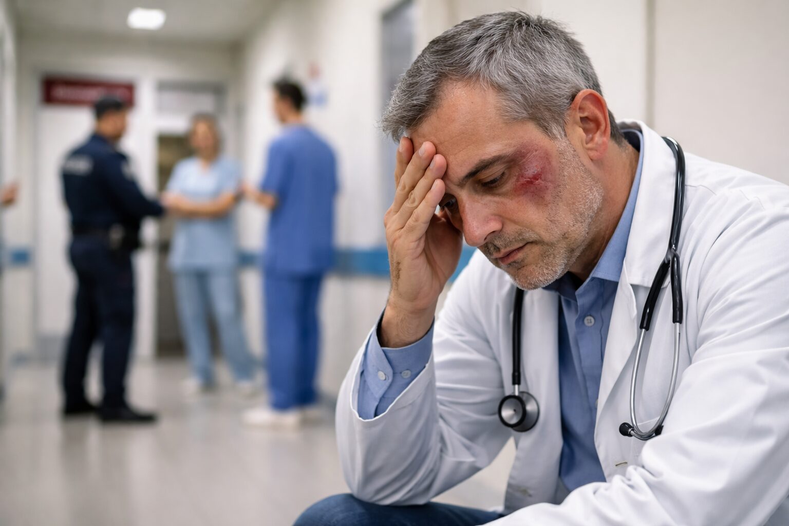 medico aggredito