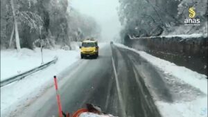 neve nelle strade in calabria