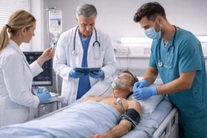 paziente ricoverato in ospedale