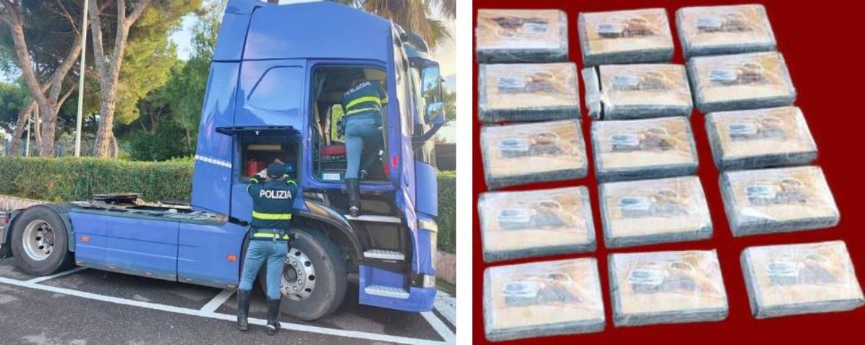 polizia stradale controlli camion