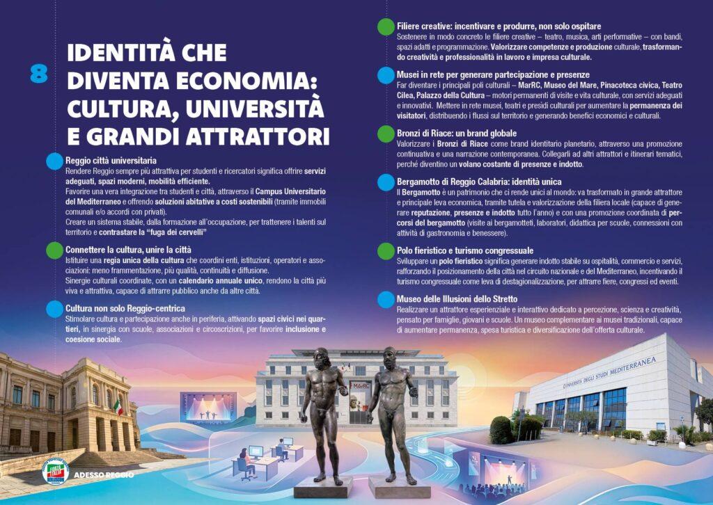 programma forza italia reggio calabria in 10 punti