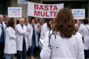 protesta medici basta multe