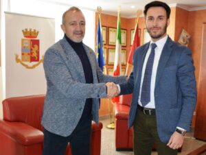 questore vibo valentia e Commissario Capo dott. Sergio Leo