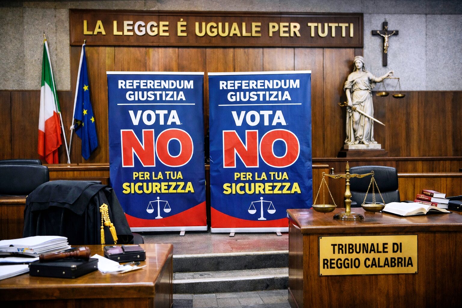 referendum no al tribunale di reggio calabria