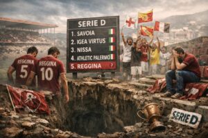 reggina disastro serie d