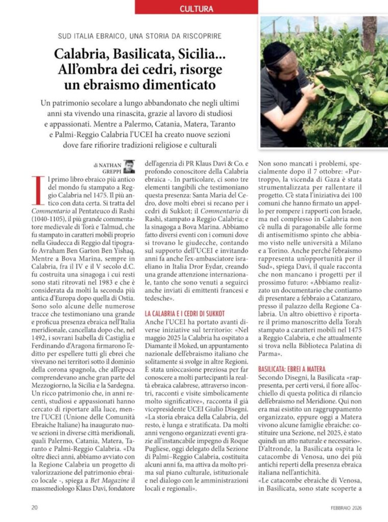 rivista Bet Magazine