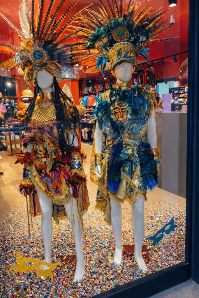 sciaccarnevale in vetrina