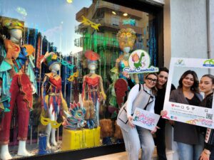 sciaccarnevale in vetrina