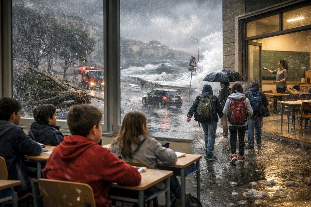 scuole aperte maltempo