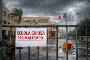 scuole chiuse per maltempo