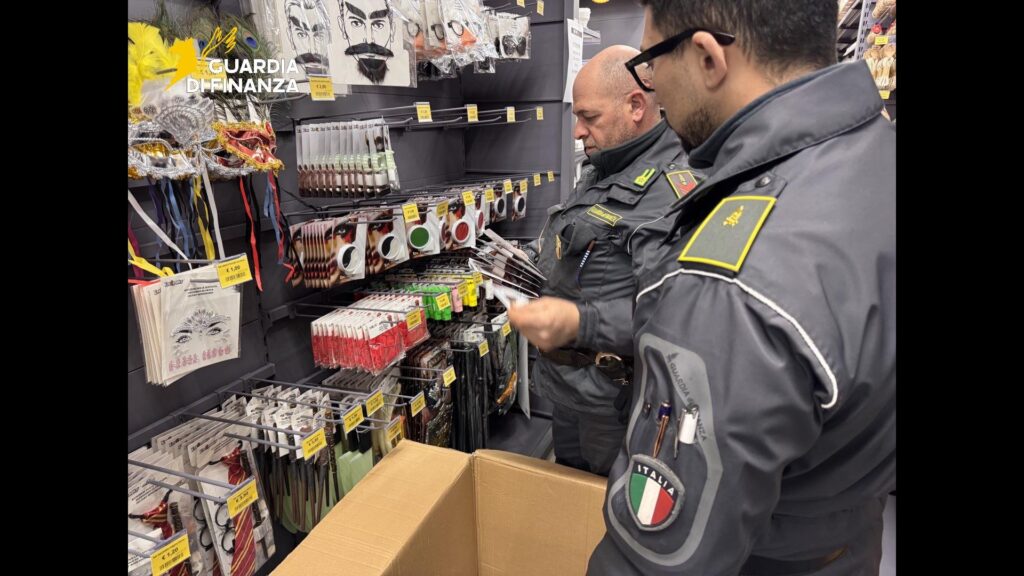 sequestro prodotti carnevale gdf