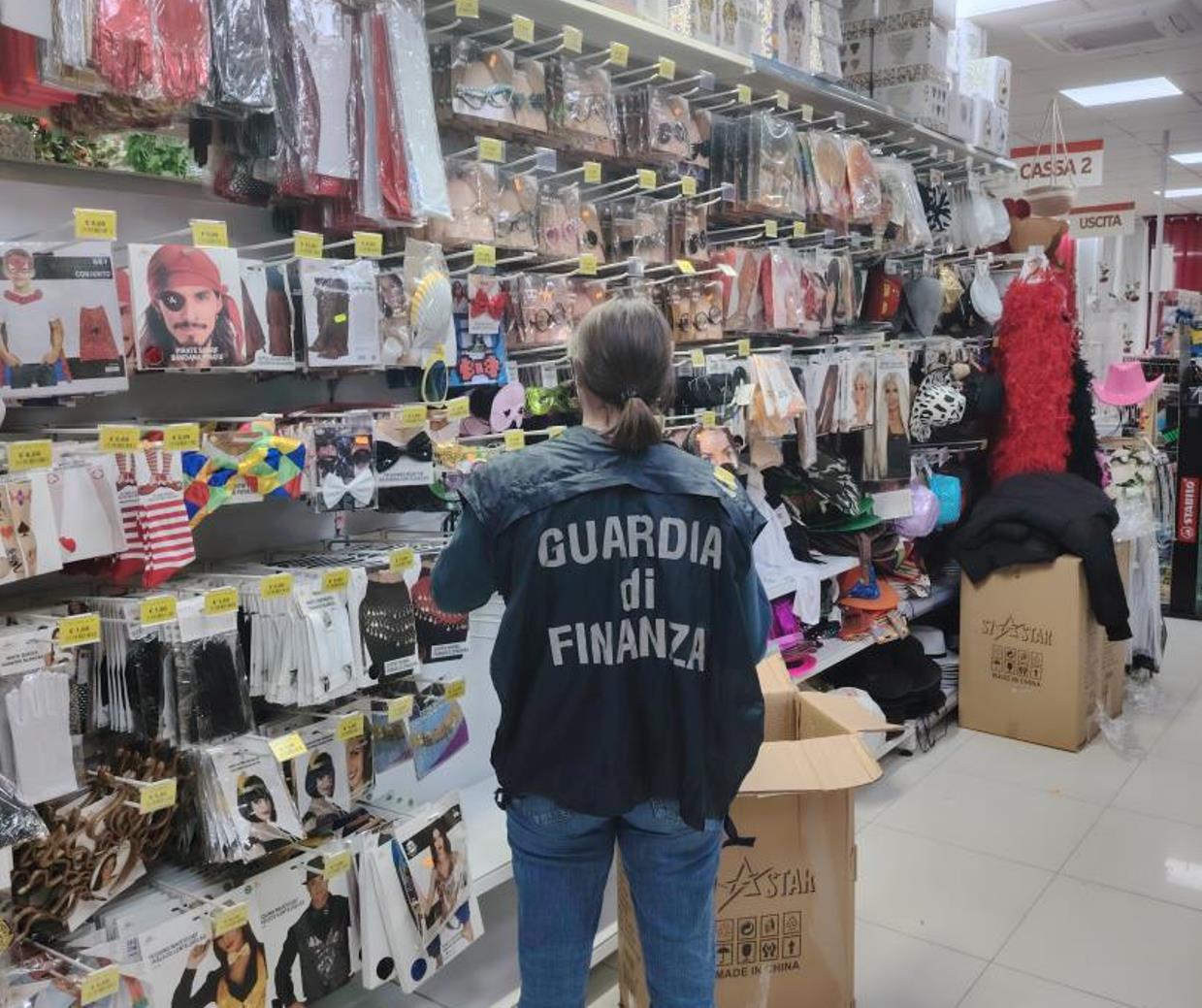 sequestro prodotti carnevale