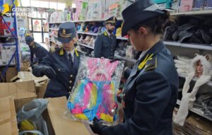sequestro prodotti di carnevale