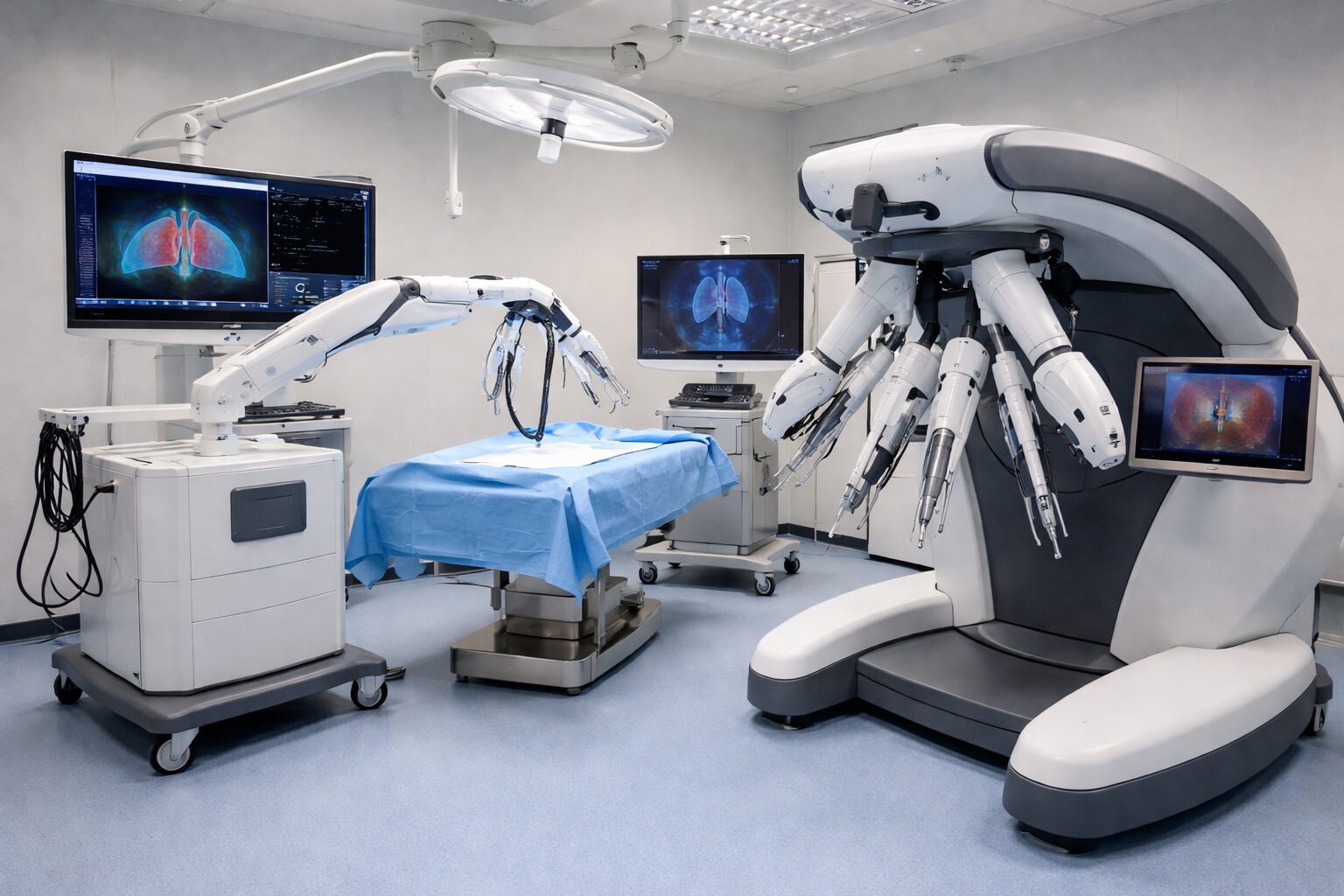 sistemi robotici IA in ospedale