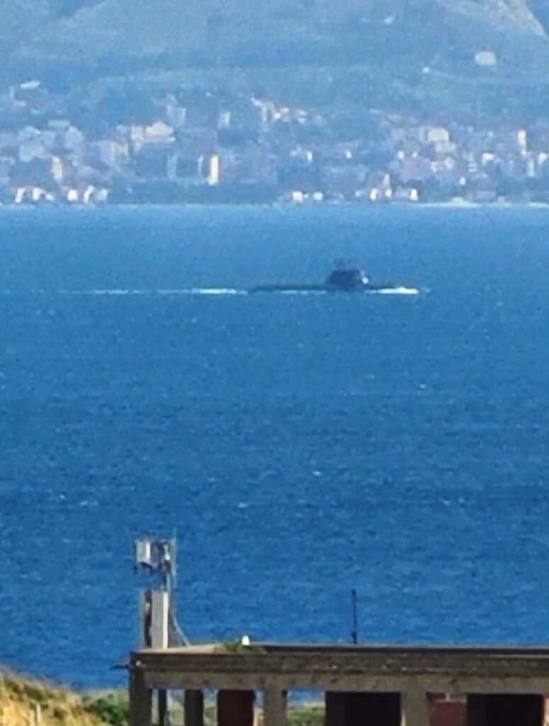 sottomarino stretto di messina