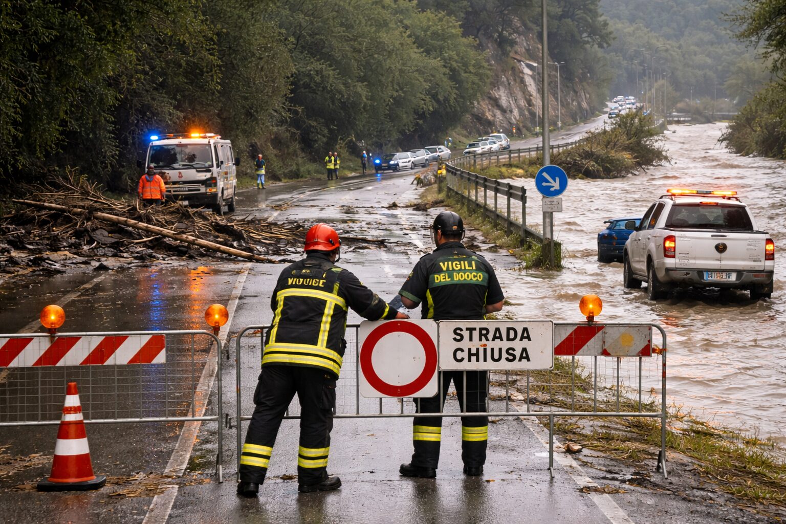 strade chiuse maltempo