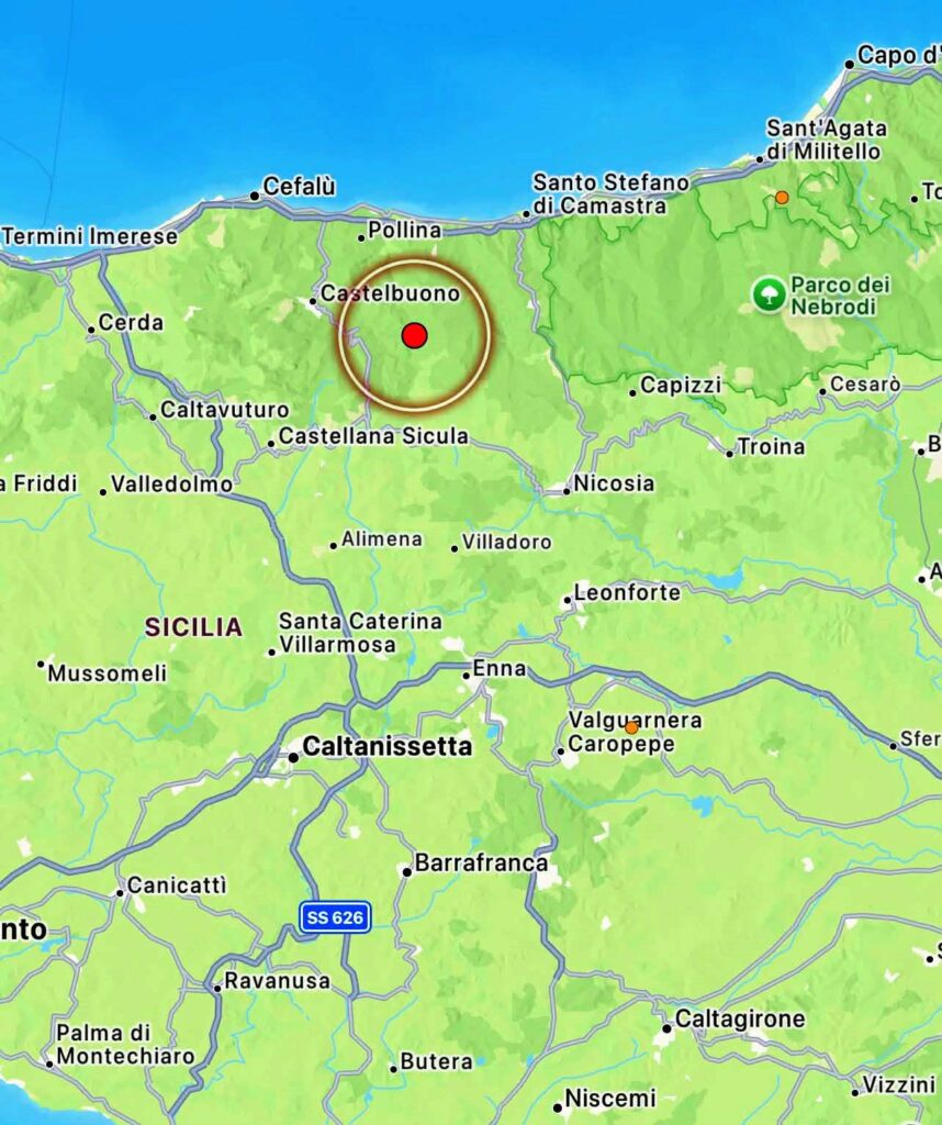 terremoto castelbuono