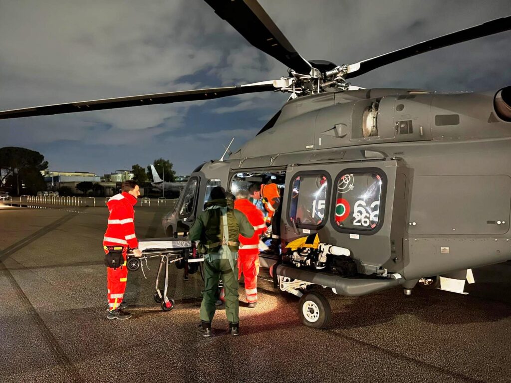 volo sanitario d'urgenza