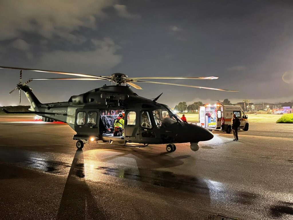 volo sanitario d'urgenza