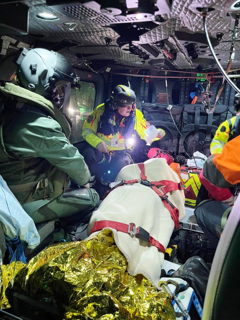 volo sanitario d'urgenza