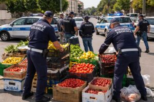 Polizia locale ortofrutta
