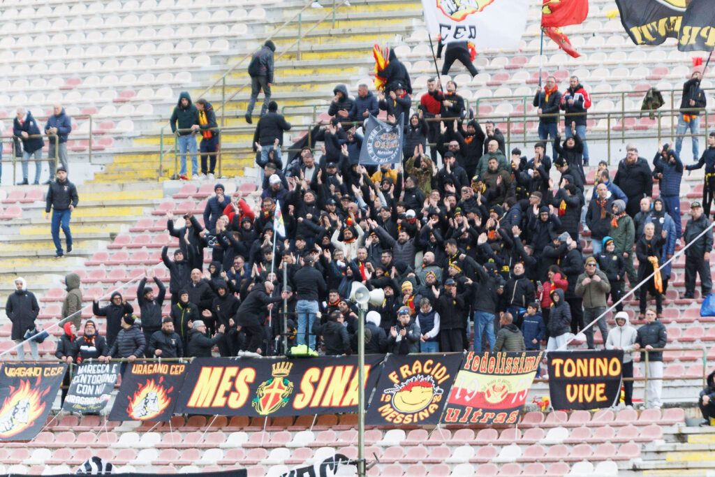 ACR Messina-Nissa curva tifosi
