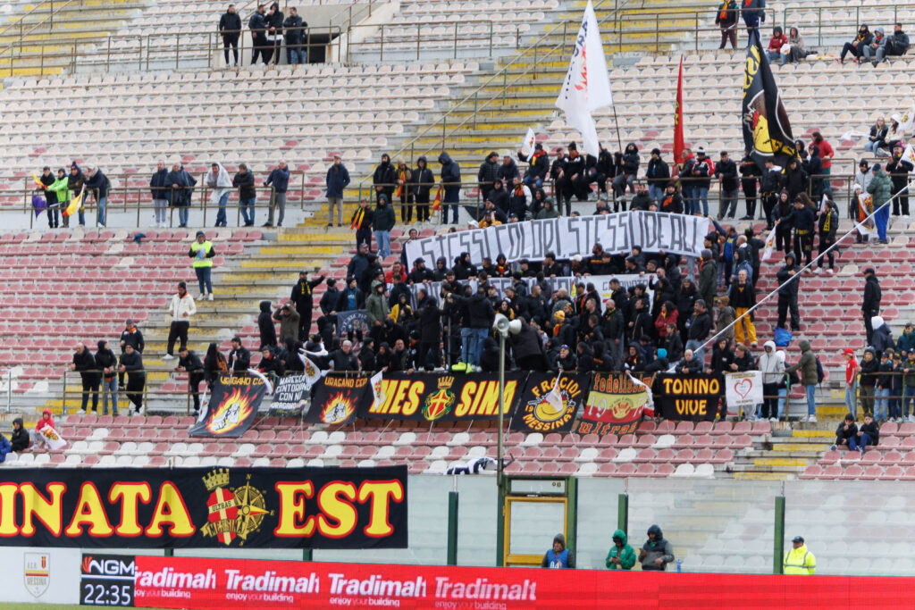 ACR Messina-Nissa curva tifosi