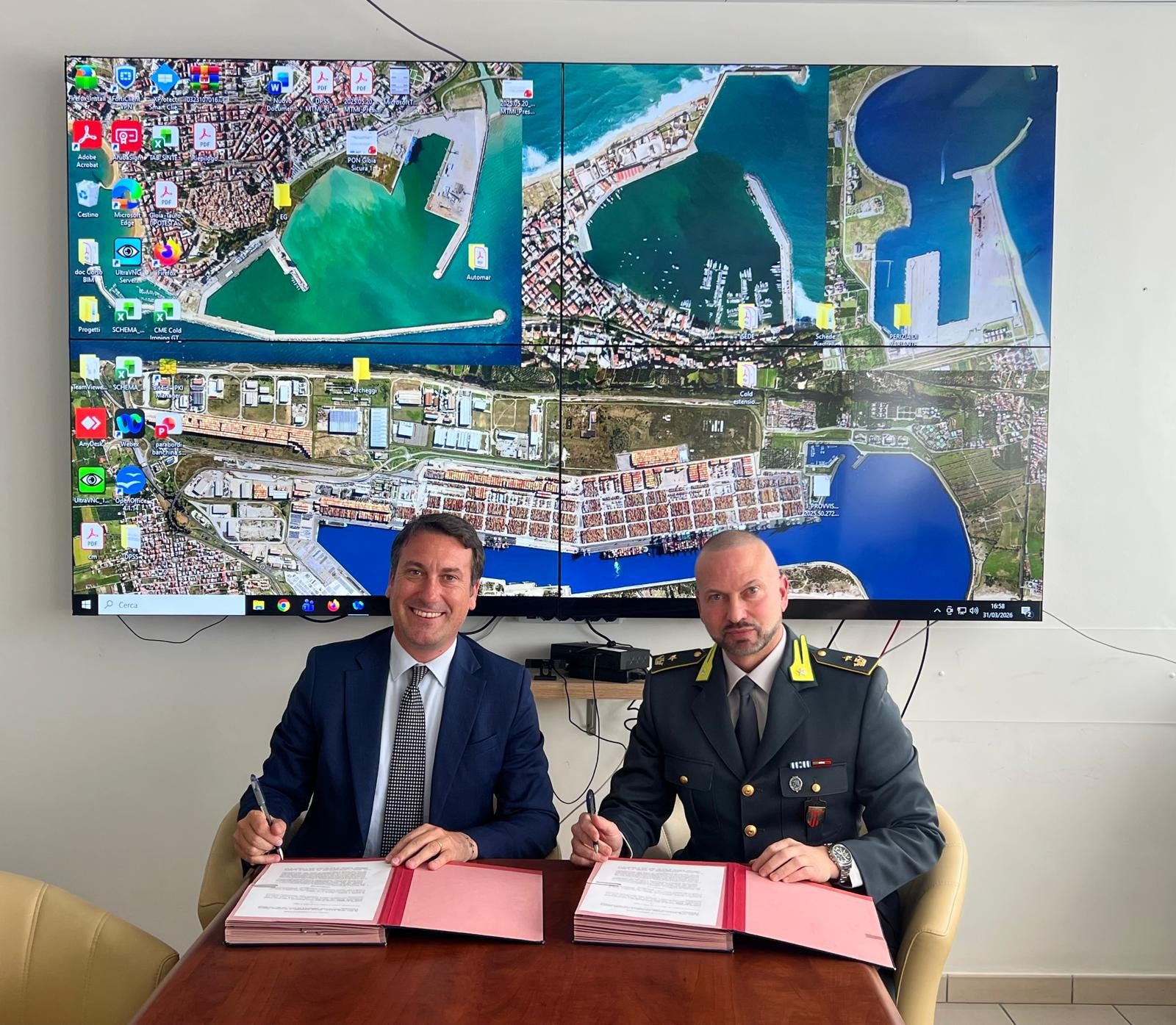 ADSP Mari Tirreno Meridionale e Ionio e Guardia di Finanza