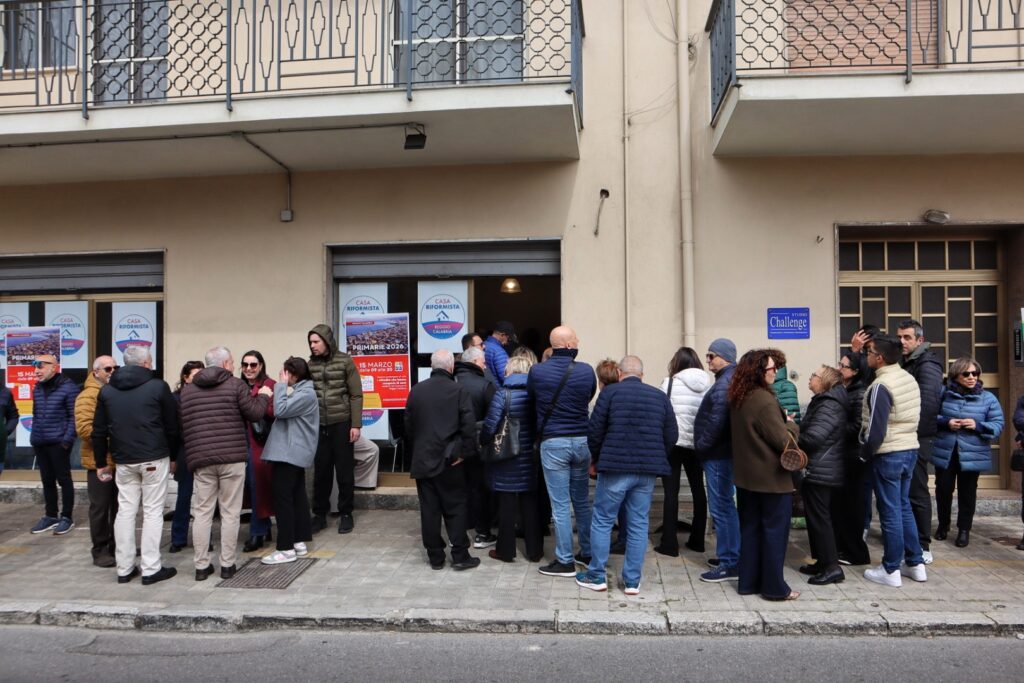 Candidati delle Primarie del CentroSinistra vanno a votare