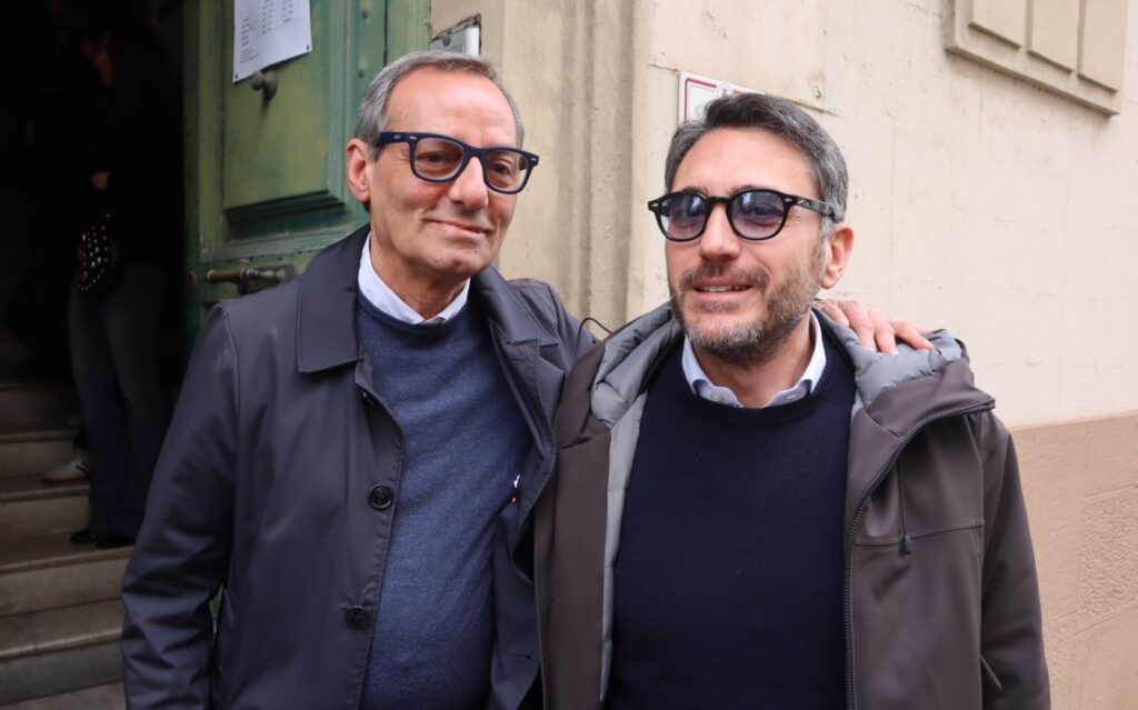 Candidati delle Primarie del CentroSinistra vanno a votare battaglia e irto