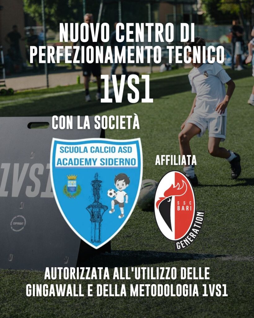 Centro di perfezionamento tecnico 1vs1 Siderno