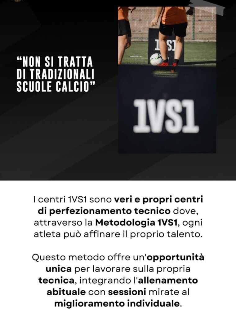 Centro di perfezionamento tecnico 1vs1 Siderno