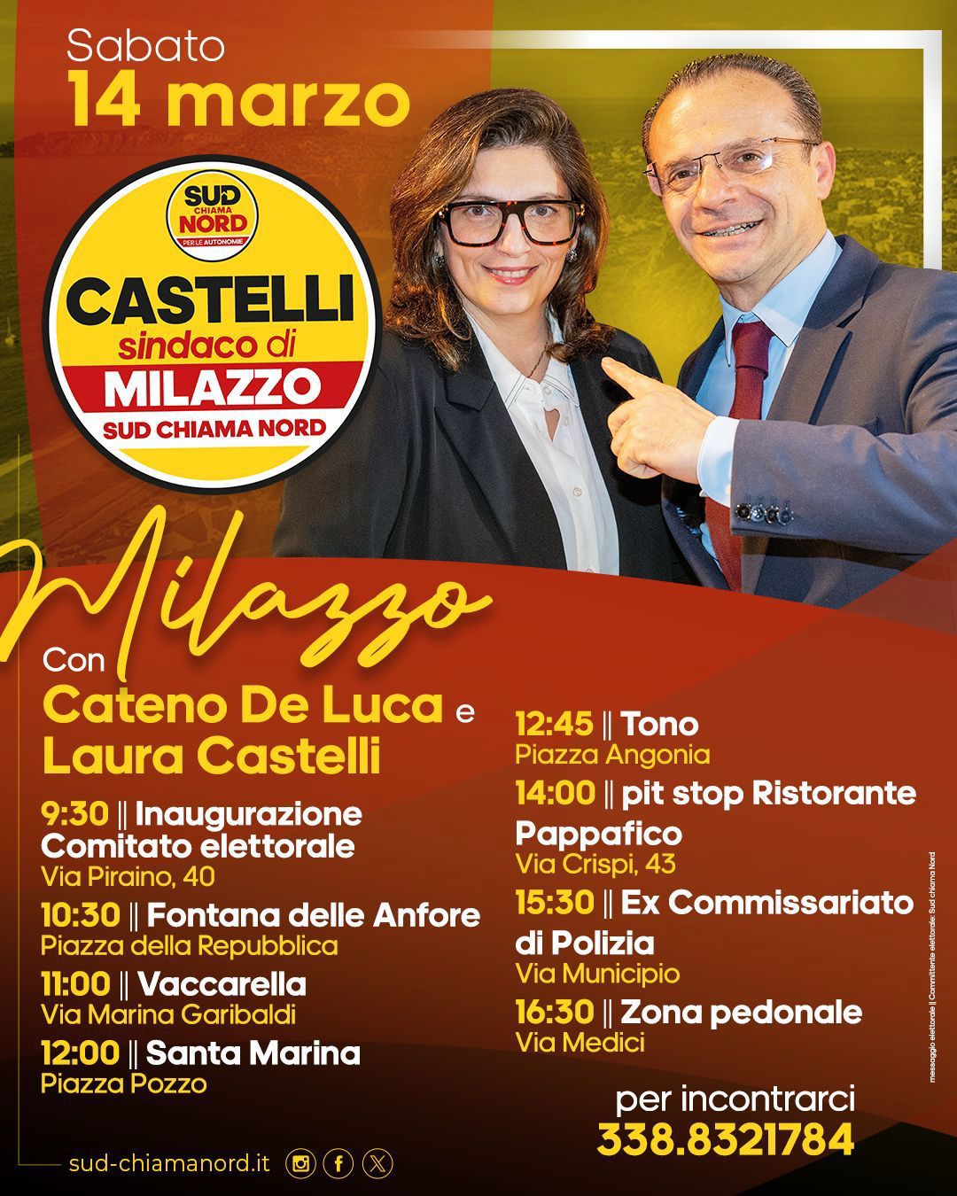 Comunali Milazzo Sud chiama Nord