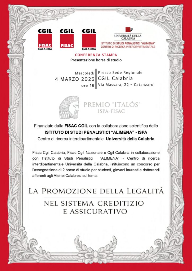 Concorso Premio Italos – Ipsa Fisac