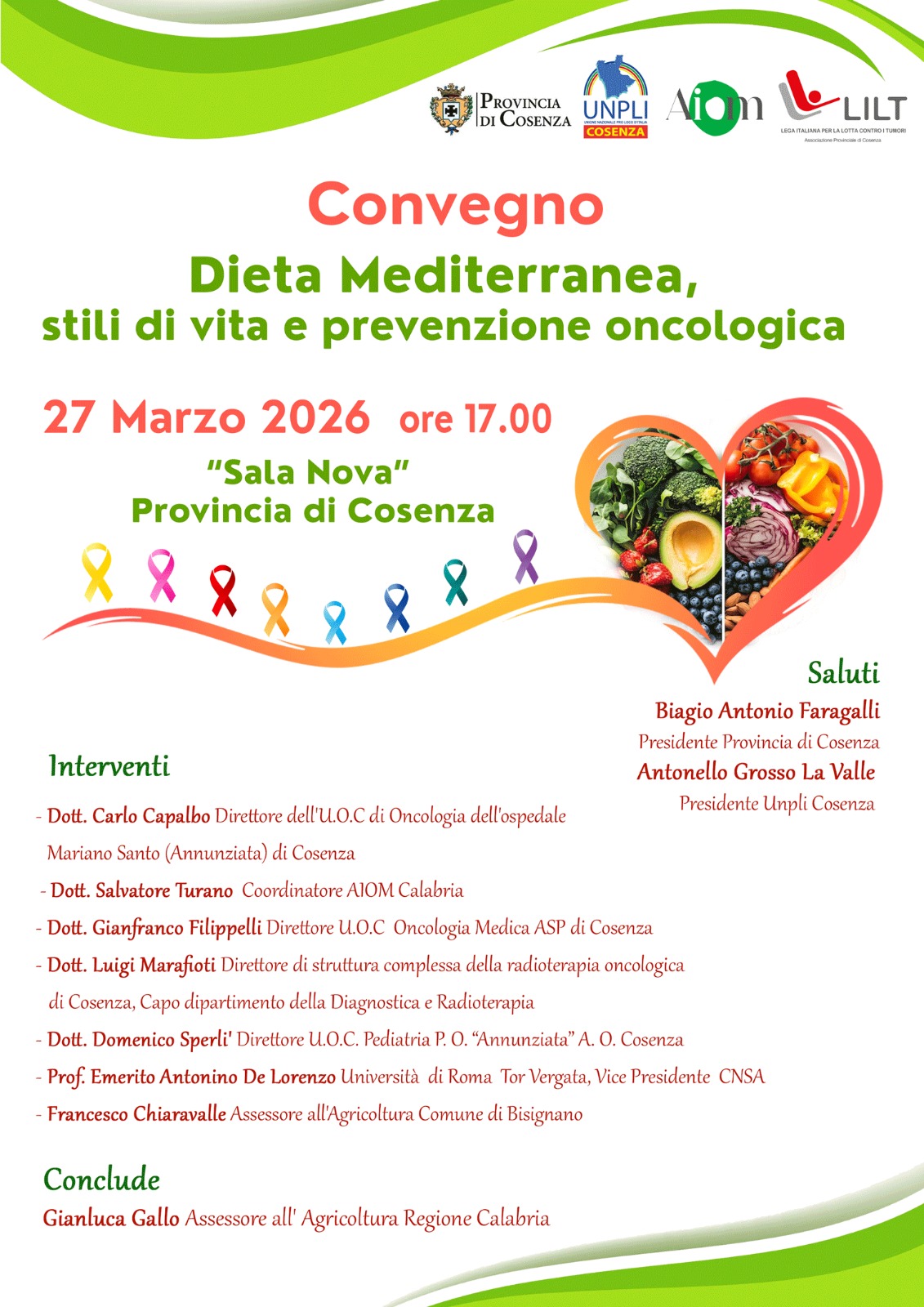 Convegno Dieta mediterranea