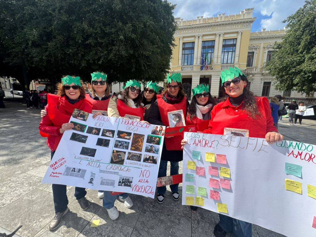 Dantedì in Piazza Italia a Reggio Calabria