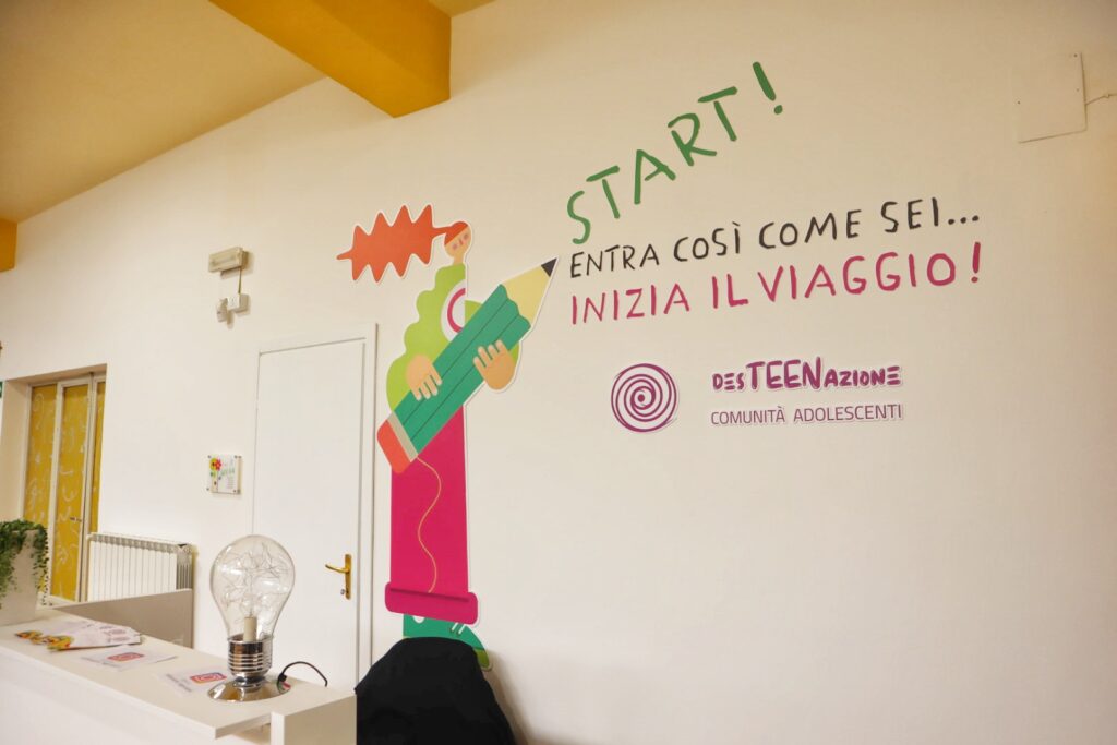 DesTEENazione Comunità Adolescenti via Cardinale Portanova