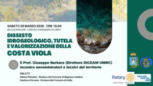 Dissesto idrogeologico, tutela e valorizzazione della Costa Viola incontro a Bagnara Calabra