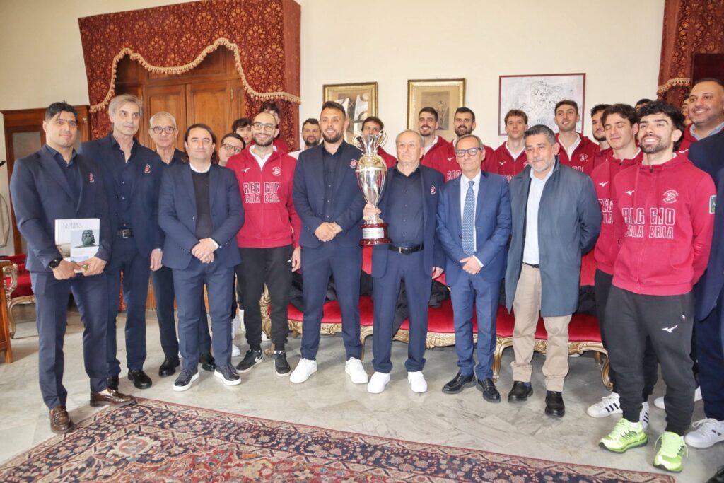 Domotek Volley incontro Comune Reggio Calabria