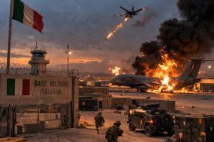 Drone attacca base militare in Kuwait