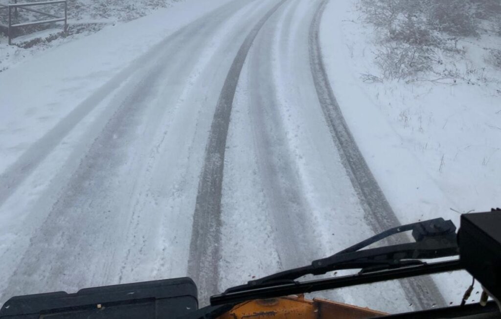 Emergenza neve SP 168 Caronia Capizzi