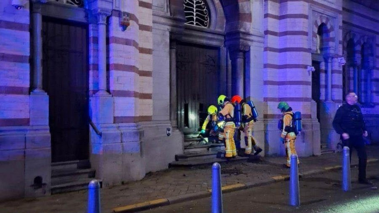 Esplosione Sinagoga Liegi