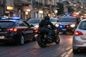 Fuga moto carabinieri