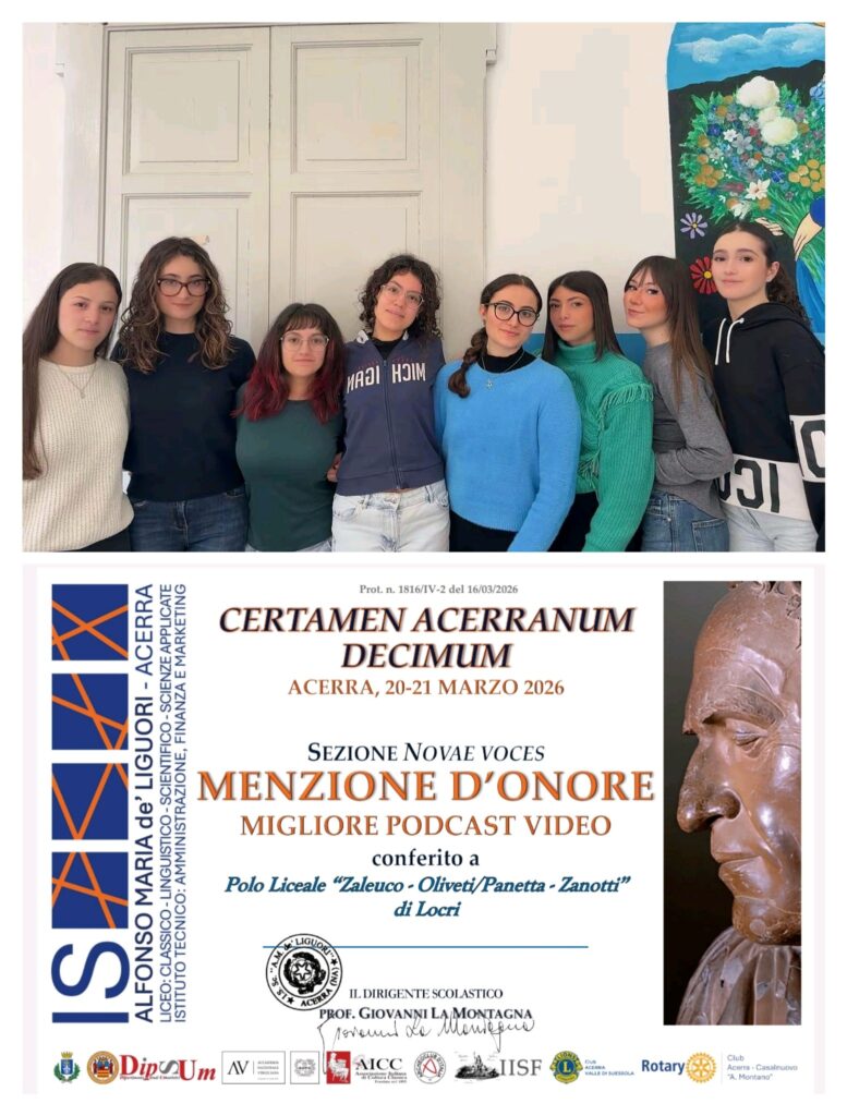 FOTO STUDENTESSE CERTAMEN ACERRANUM DECIMUM