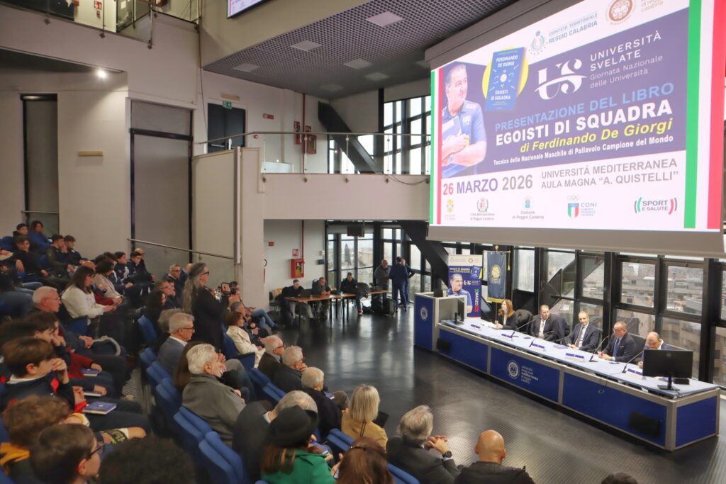 Ferdinando De Giorgi all'Università Mediterranea
