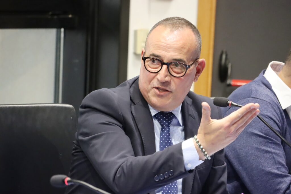 Ferdinando De Giorgi all'Università Mediterranea