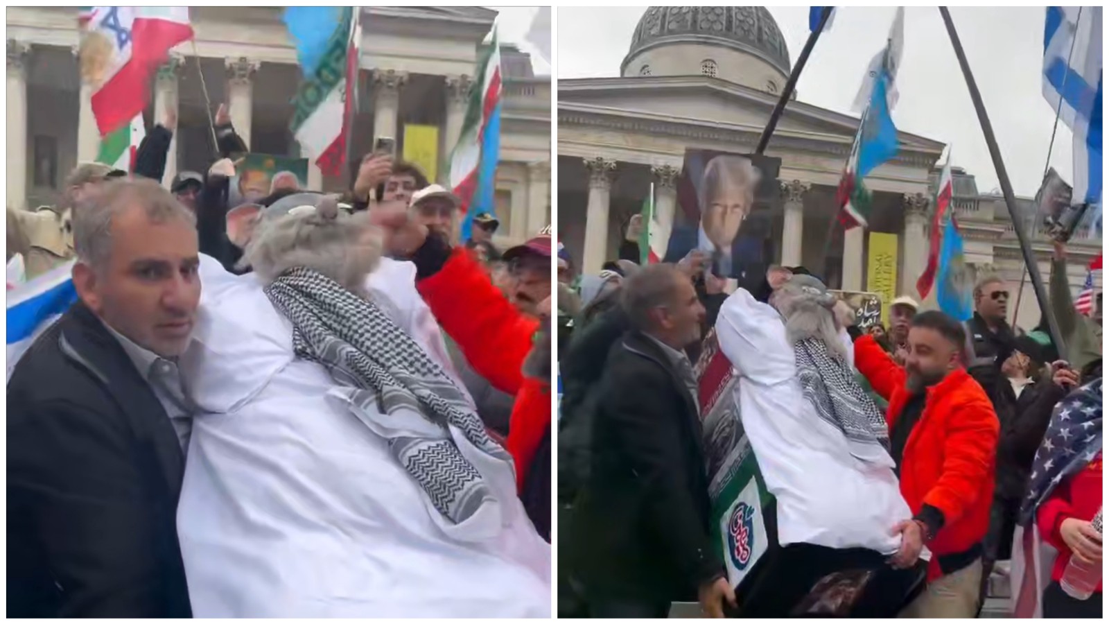 Finti funerali Khamenei