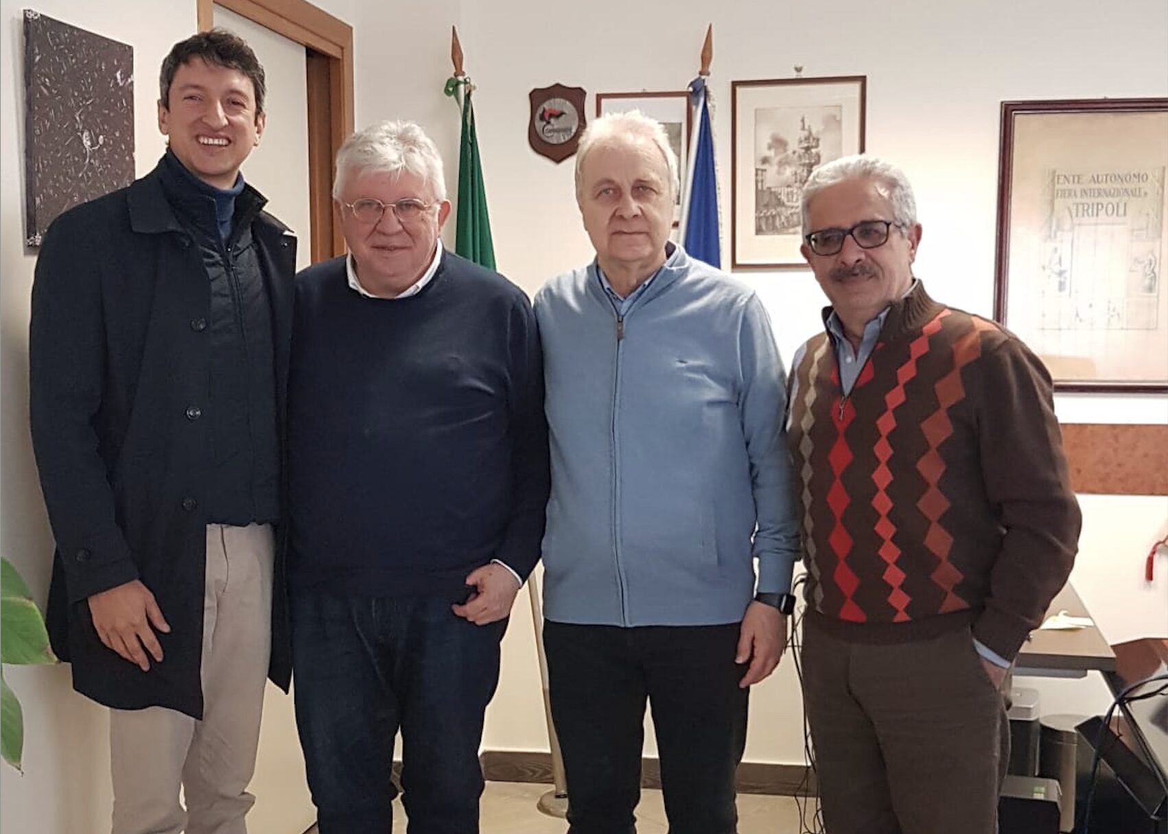 Giuseppe Zagami, Giuseppe Cuccì, Giacomo Caudo e Stefano Leonardi