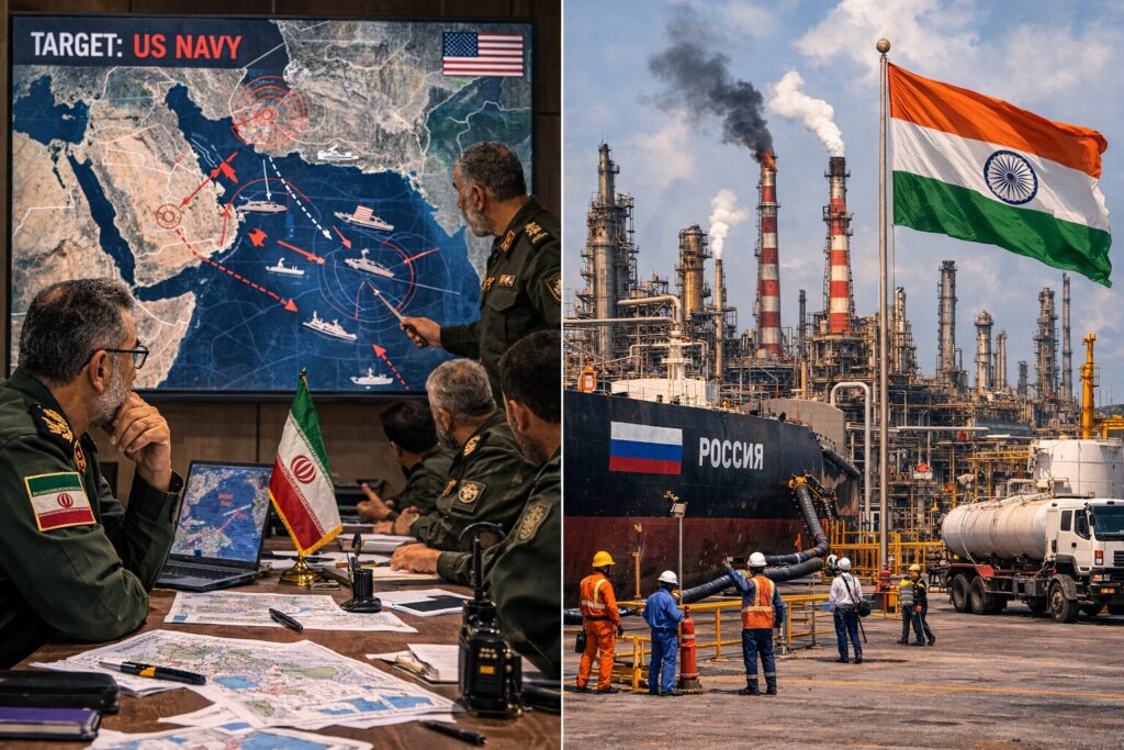 Guerra Iran e petrolio russo in India