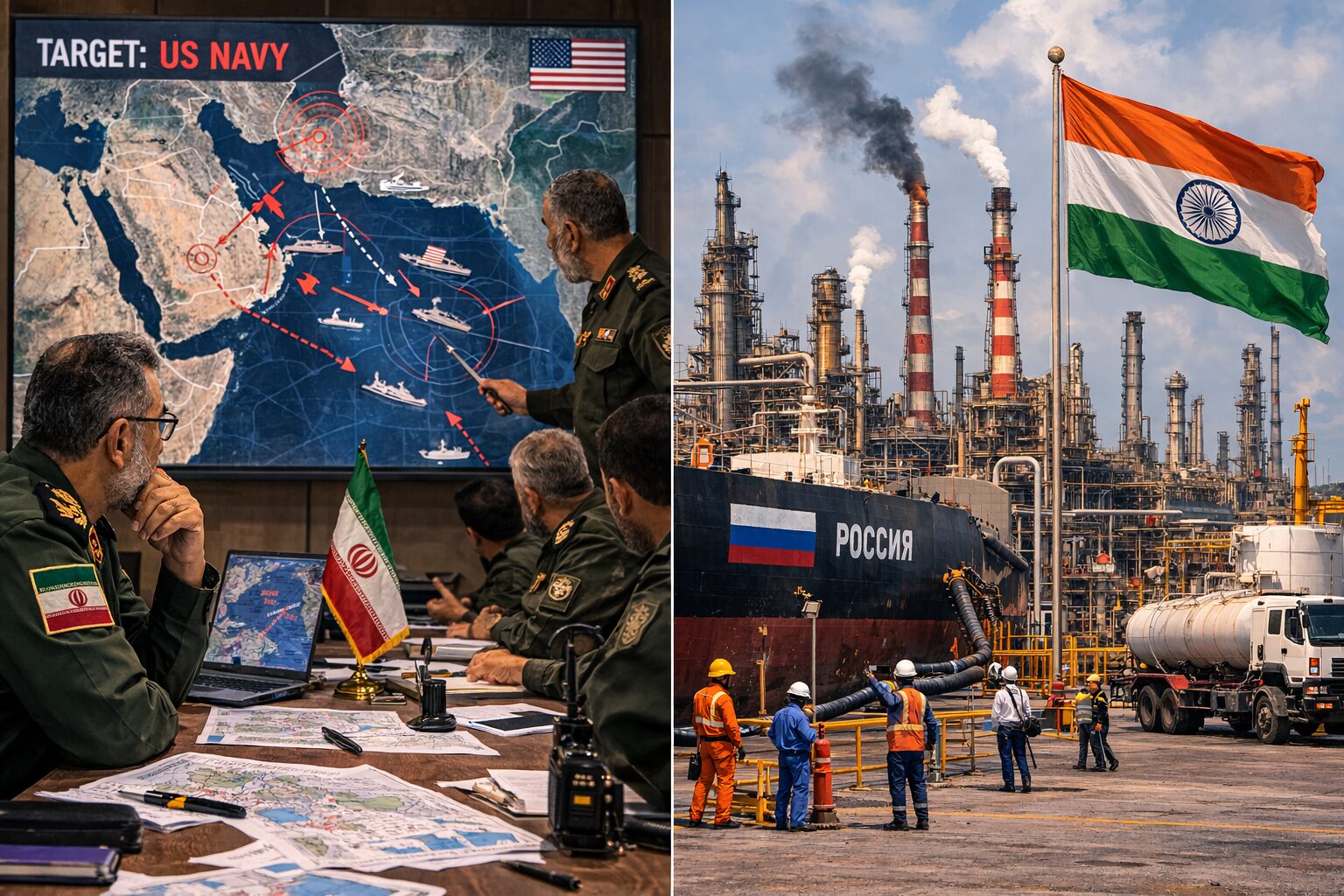 Guerra Iran e petrolio russo in India